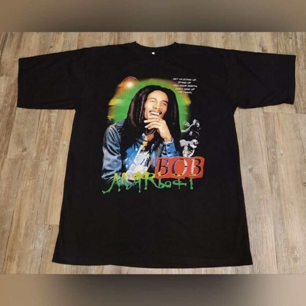 Vintage Bob Marley T-shirt size 2XL (RARE flaw)‎